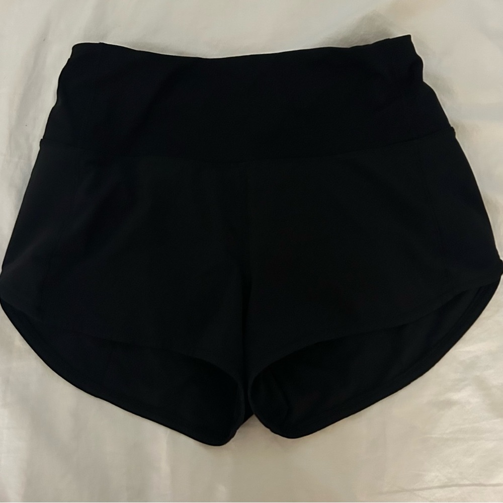 Lululemon Athletica Black Athletic Shorts